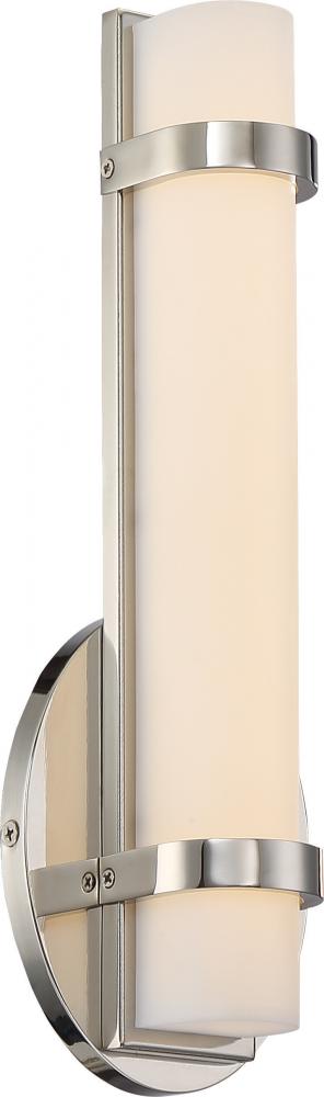 Slice - LED Wall Sconce - Polished Nickel Finish