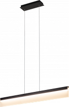 Page One Lighting PP020024-BBK - Lange Linear Pendant, Single Light Pendant