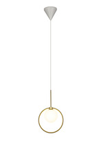 Page One Lighting PP121727-AB - Pearl Pendant