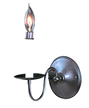 Framburg 9221 SP - 1-Light Satin Pewter Jamestown Sconce