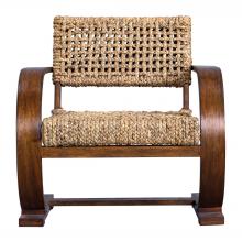 Uttermost 23483 - Rehema Natural Woven Accent Chair