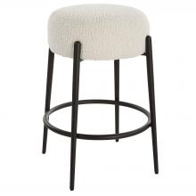 Uttermost 23783 - Arles Plush Counter Stool