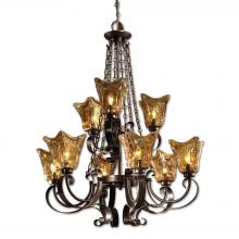 Uttermost 21005 - Vetraio 9Lt Oil Rubbed Bronze Chandelier