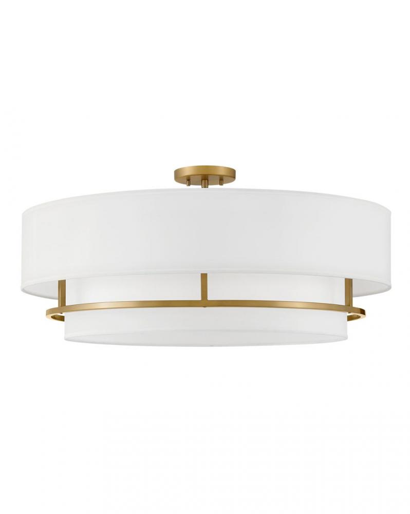 Large Convertible Semi-flush Mount