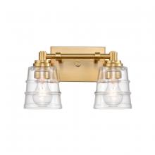 ELK Home 67971/2 - Pulsate 13'' Wide 2-Light Vanity Light - Satin Brass