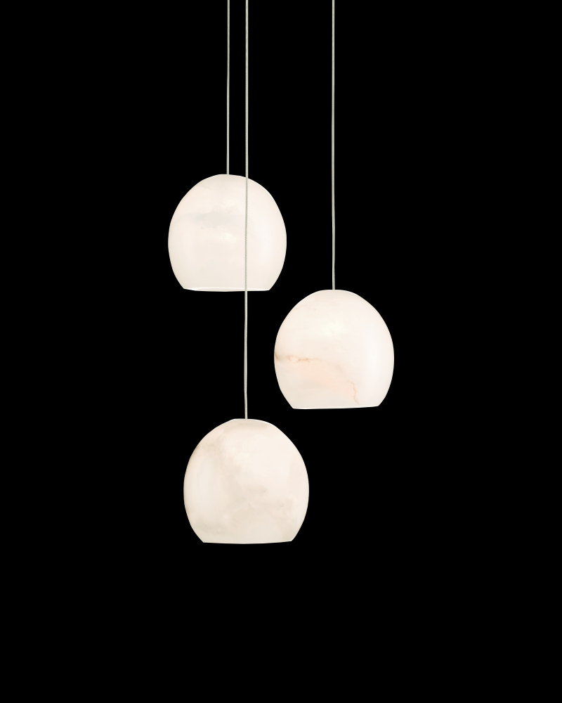 Lazio 3-Light Round Multi-Drop Pendant