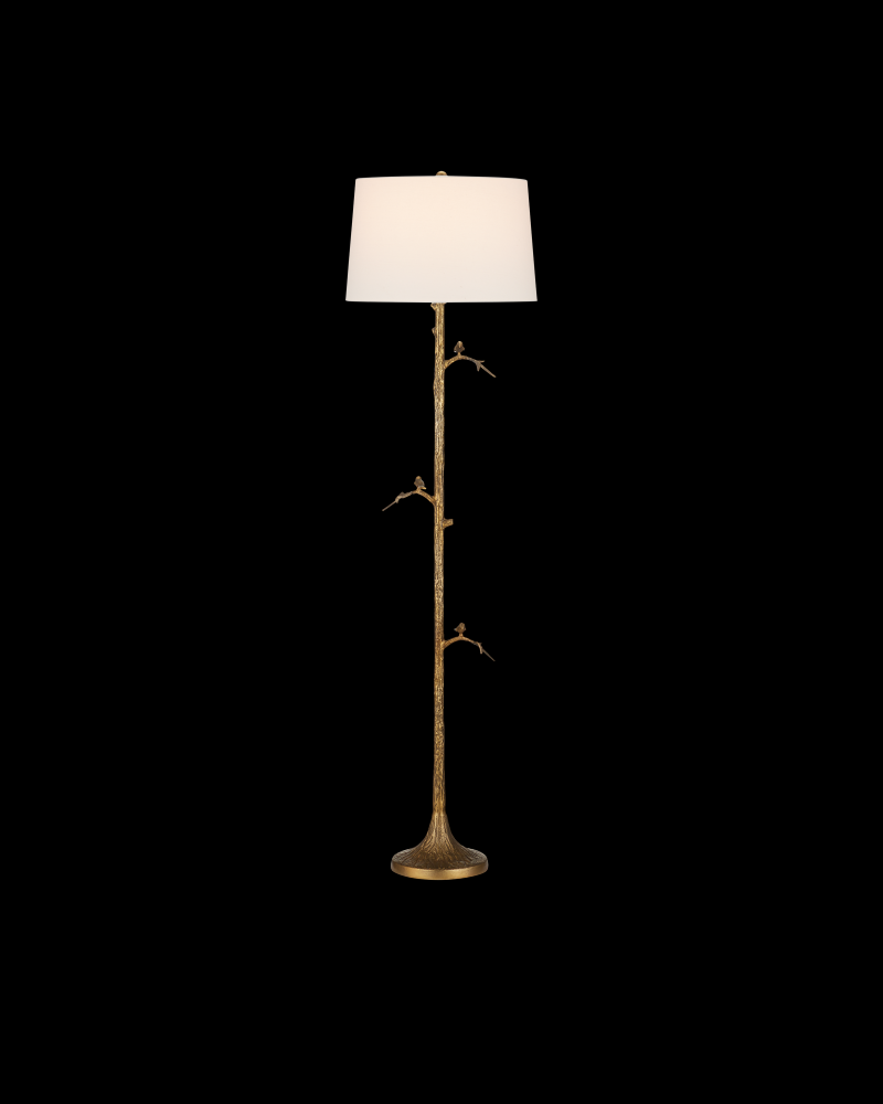 Piaf Brass Floor Lamp