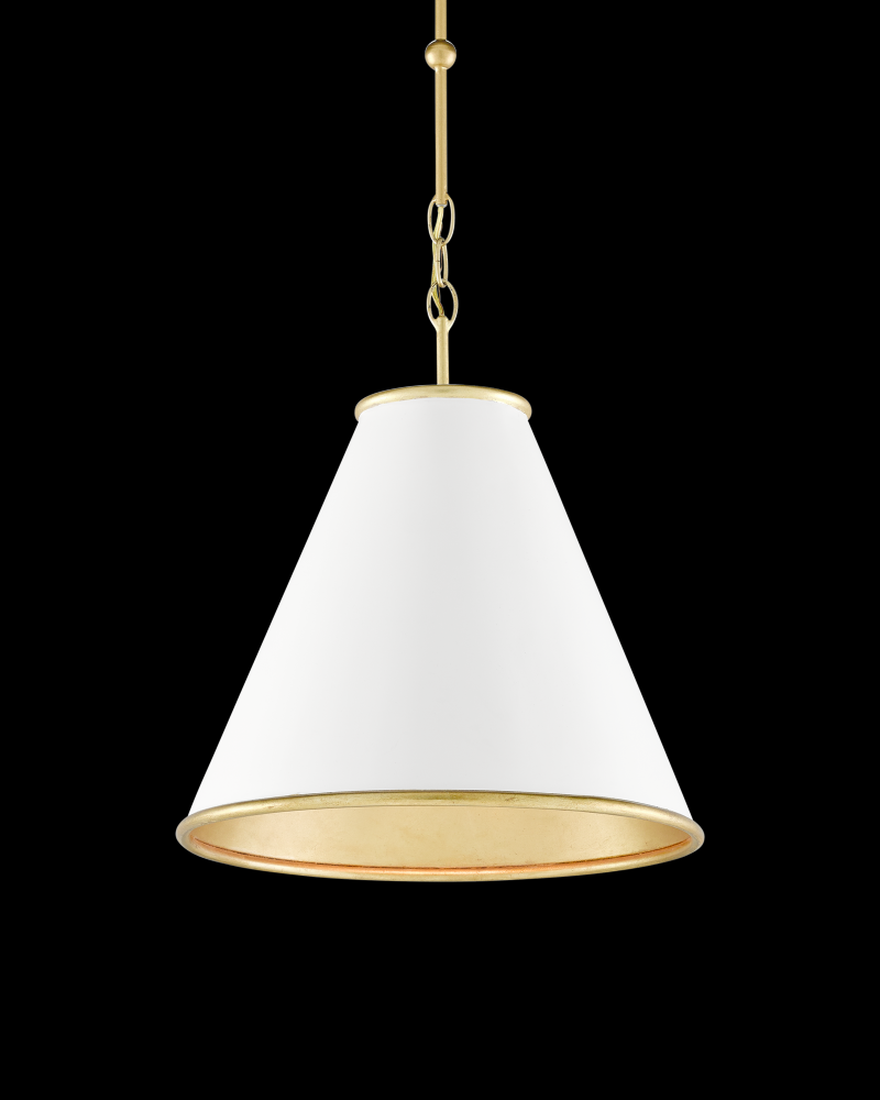 Pierrepont Small White Pendant