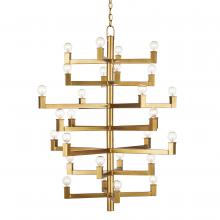 Currey 9000-0920 - Andre Medium Brass Chandelier