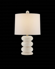 Currey 6000-0836 - Girault White Table Lamp