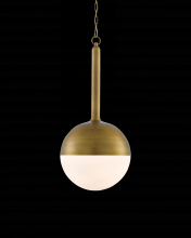 Currey 9000-0419 - Moonward Brass Pendant