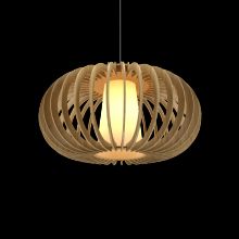 Accord Lighting 1217.45 - Stecche Di Legno Accord Pendant 1217