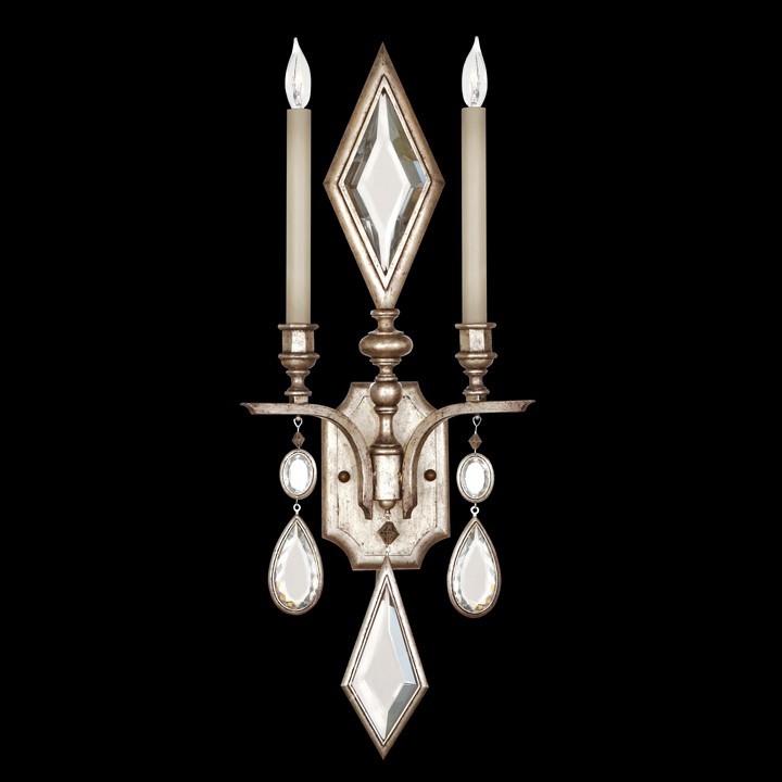 Encased Gems 29"H Sconce