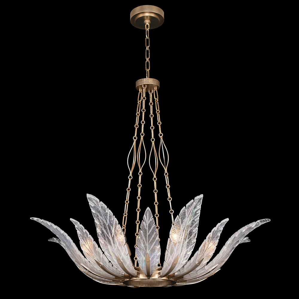 Plume 39"W Round Pendant