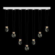 Fine Art Handcrafted Lighting 100007-2-4444444 - Aria 60"W Linear Pendant