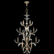 Fine Art Handcrafted Lighting 704040ST - Beveled Arcs 48"W Round Chandelier