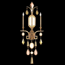 Fine Art Handcrafted Lighting 727050-1ST - Encased Gems 49"H Sconce